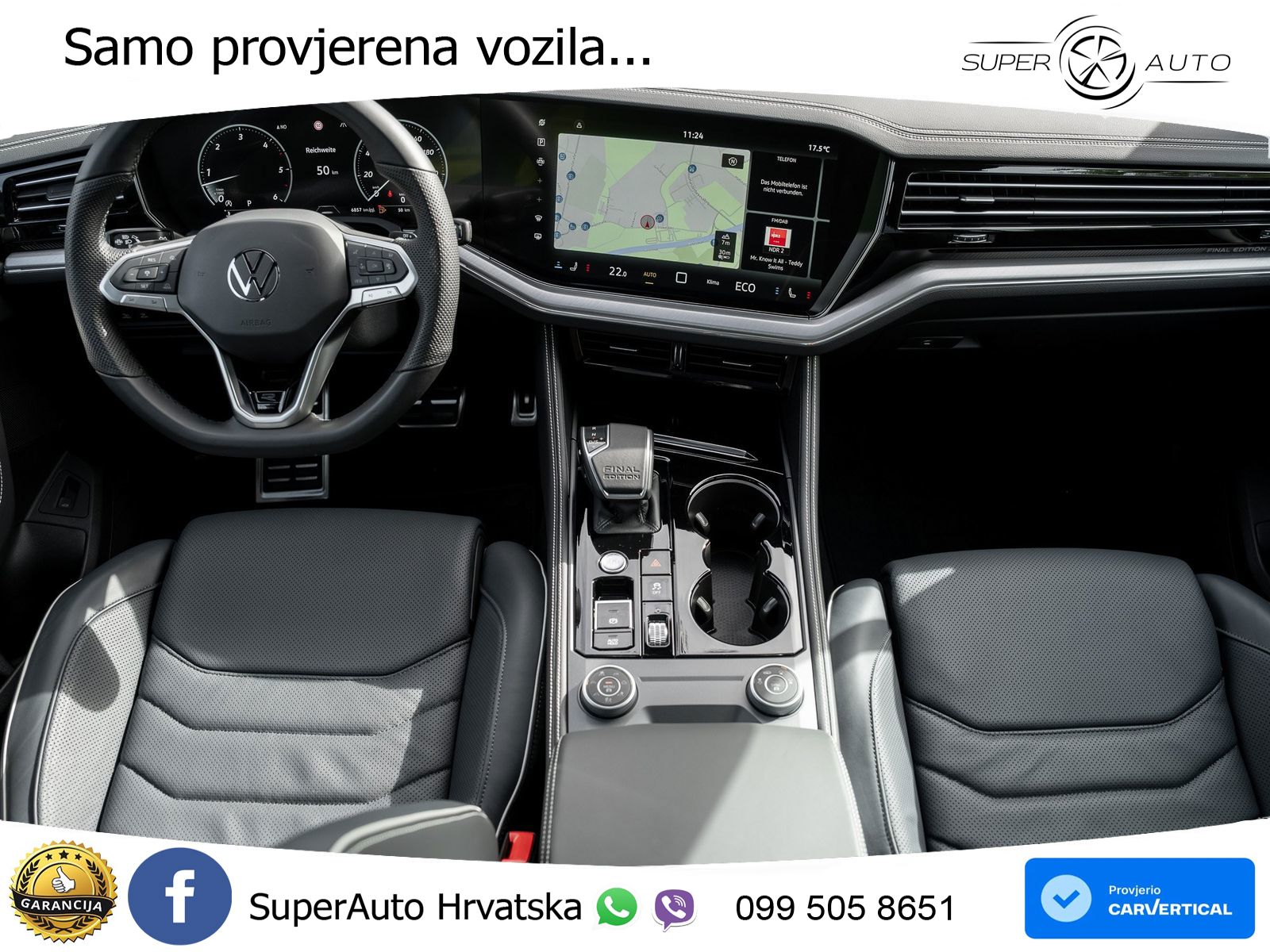 Volkswagen Touareg 3.0 V6 TDI (286 KS) 4MOTION Tiptronic LED+ACC