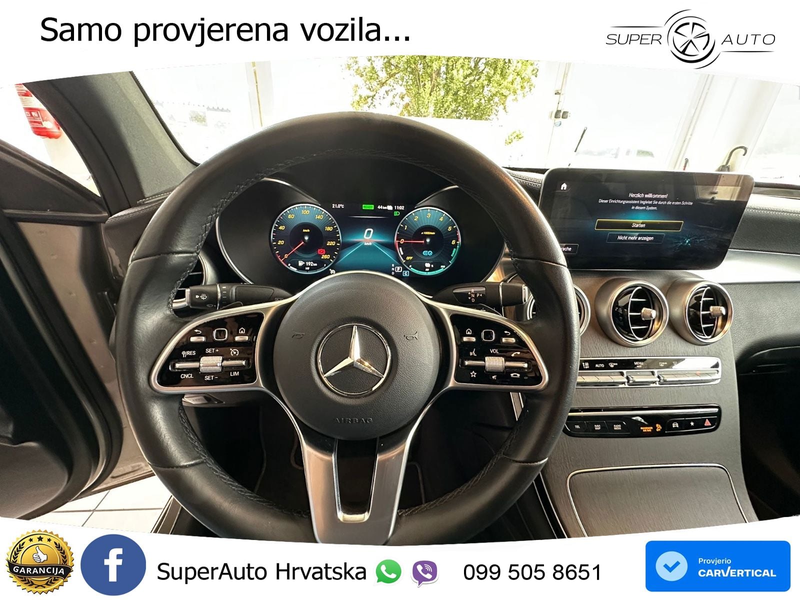 Mercedes GLC Coupe 300de (306 KS) 4MATIC 9G-TRONIC ZRAČNI+ACC+4xGR SJED+KAM