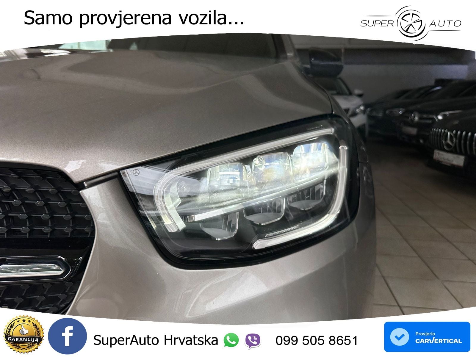 Mercedes GLC Coupe 300de (306 KS) 4MATIC 9G-TRONIC ZRAČNI+ACC+4xGR SJED+KAM