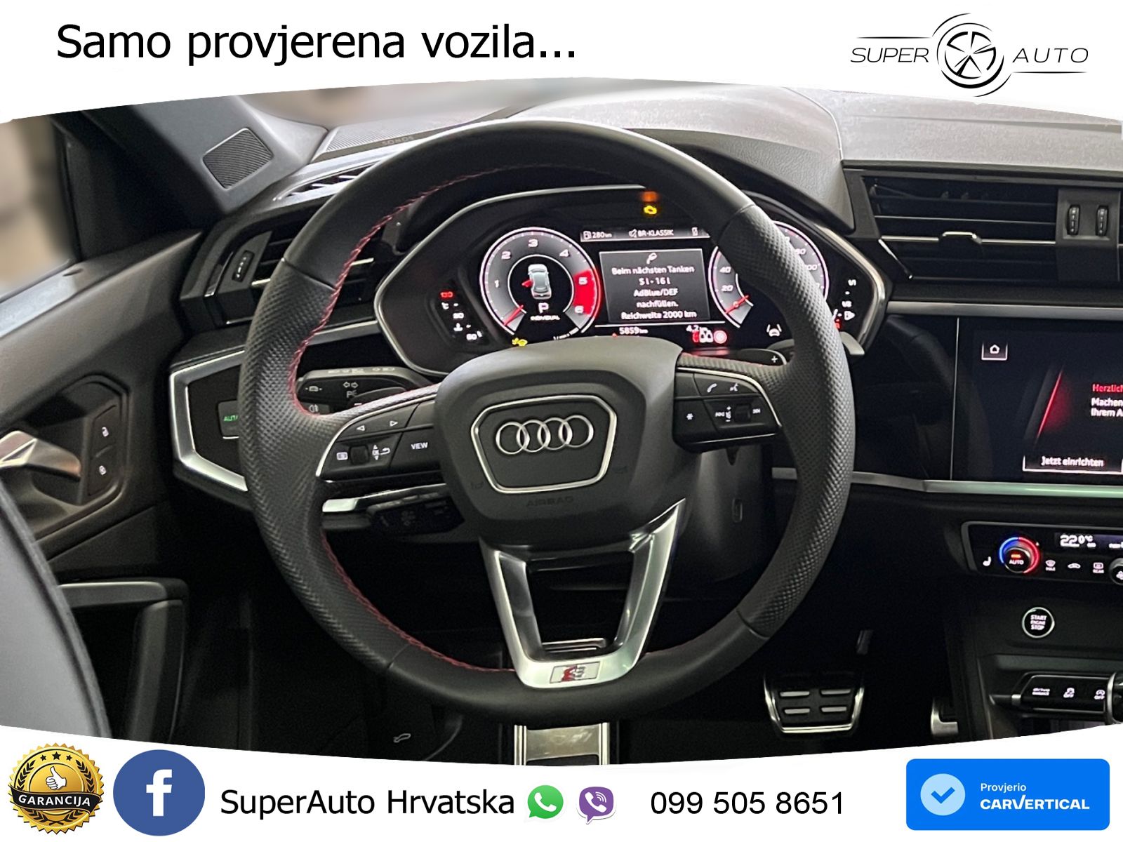 Audi Q3 40 TDI (193 KS) quattro S tronic S line LED+GR SJED+ACC