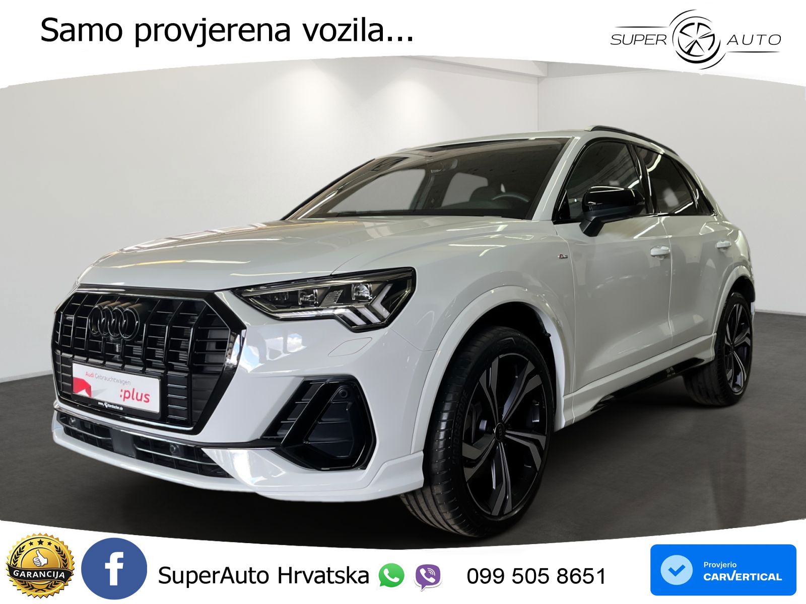 Audi Q3 40 TDI (193 KS) quattro S tronic S line LED+GR SJED+ACC