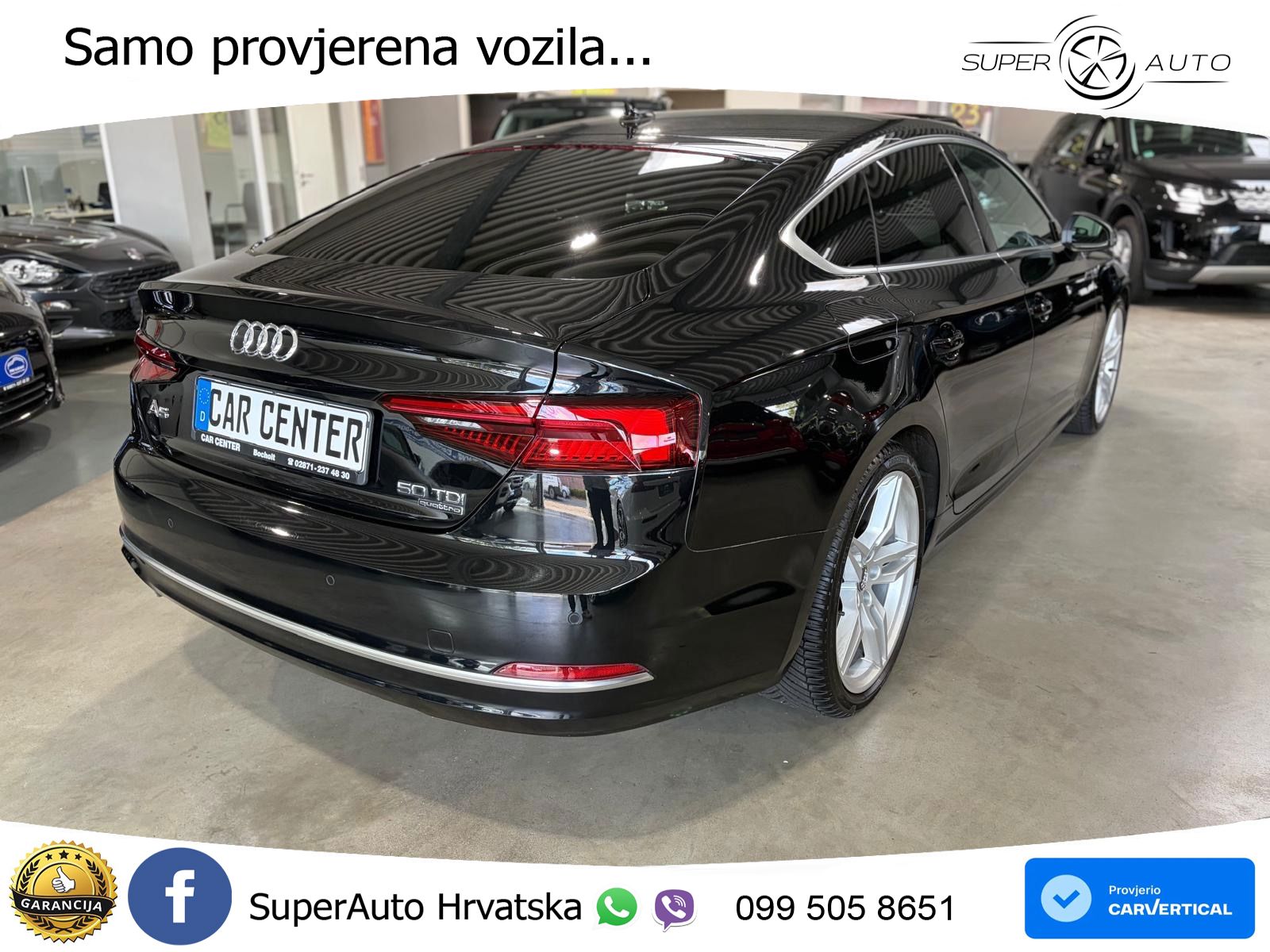 Audi A5 Sportback 50 TDI V6 (286 KS) quattro Tiptronic