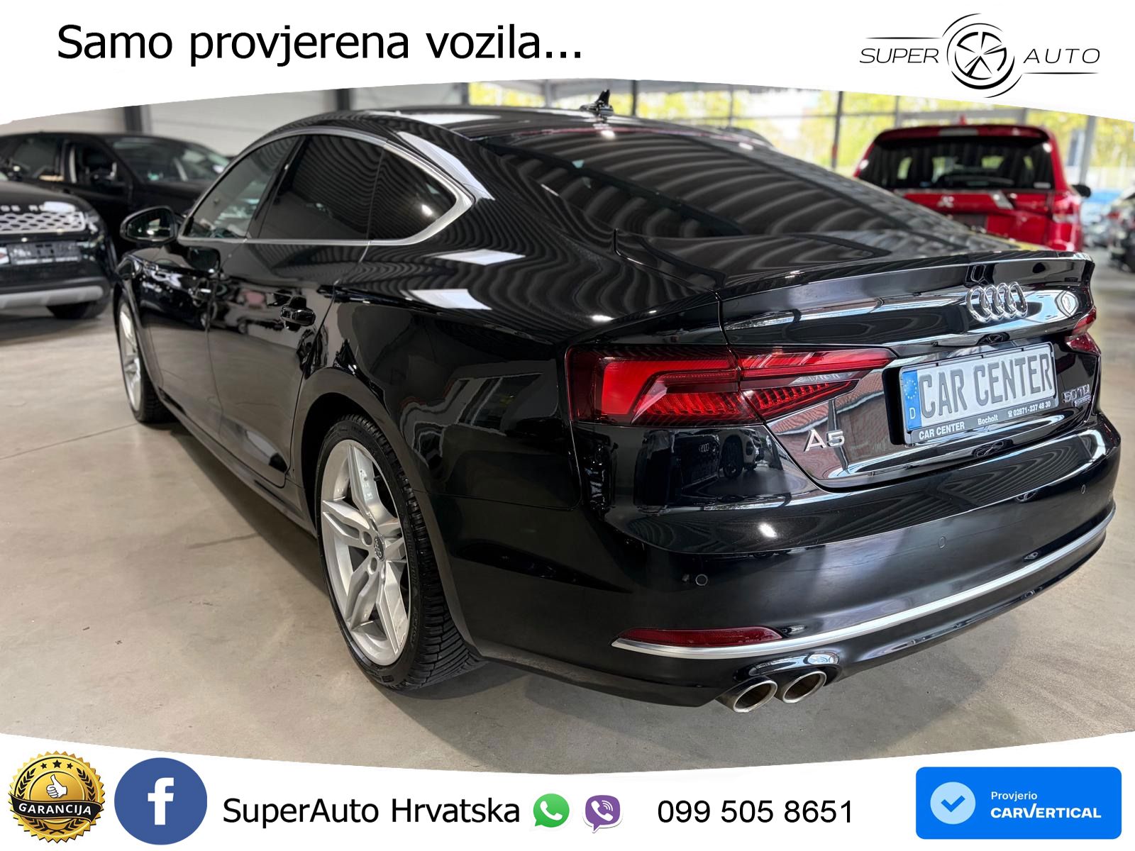 Audi A5 Sportback 50 TDI V6 (286 KS) quattro Tiptronic