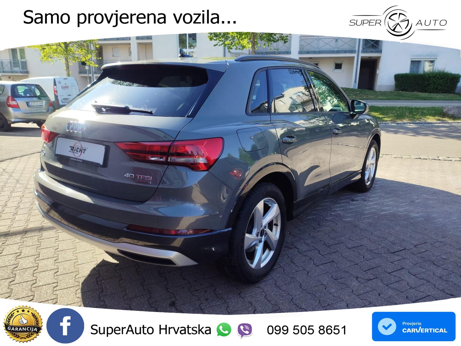 Audi Q3 40 TFSI (190 KS) quattro S tronic advanced