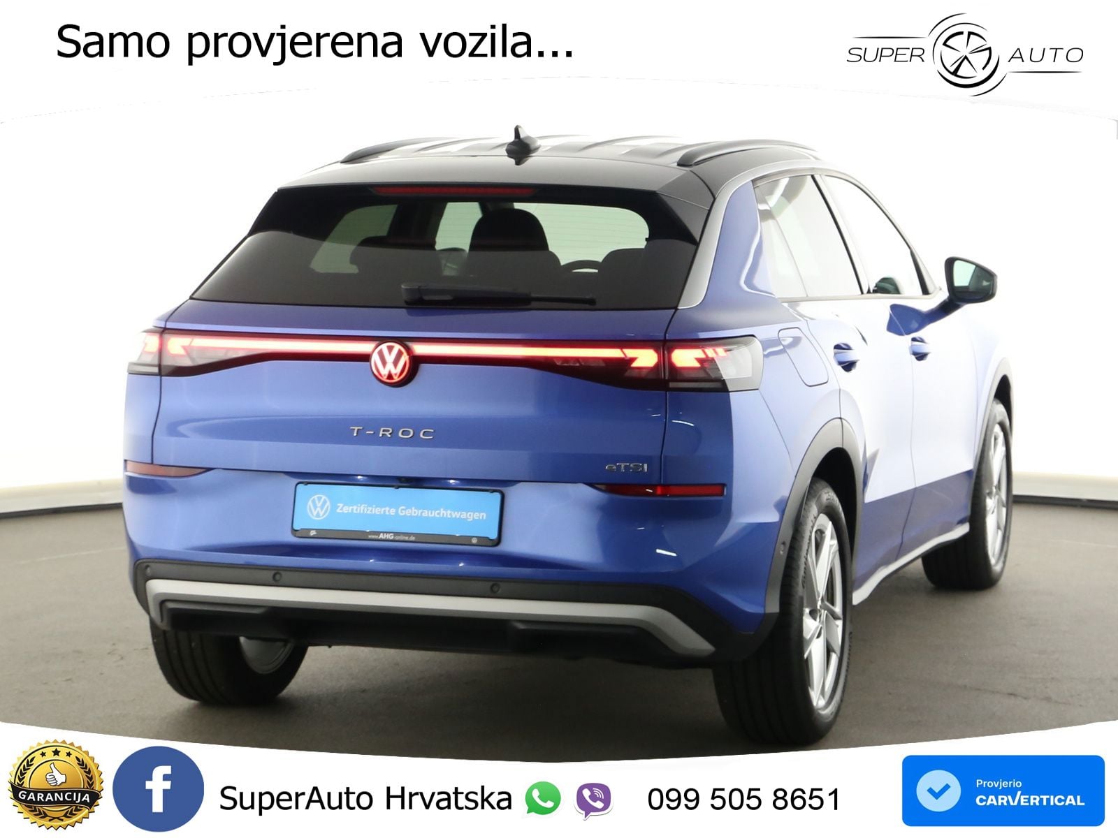 Volkswagen T-Roc II 1.5 eTSI (150 KS)  DSG LED+GR SJED+ACC