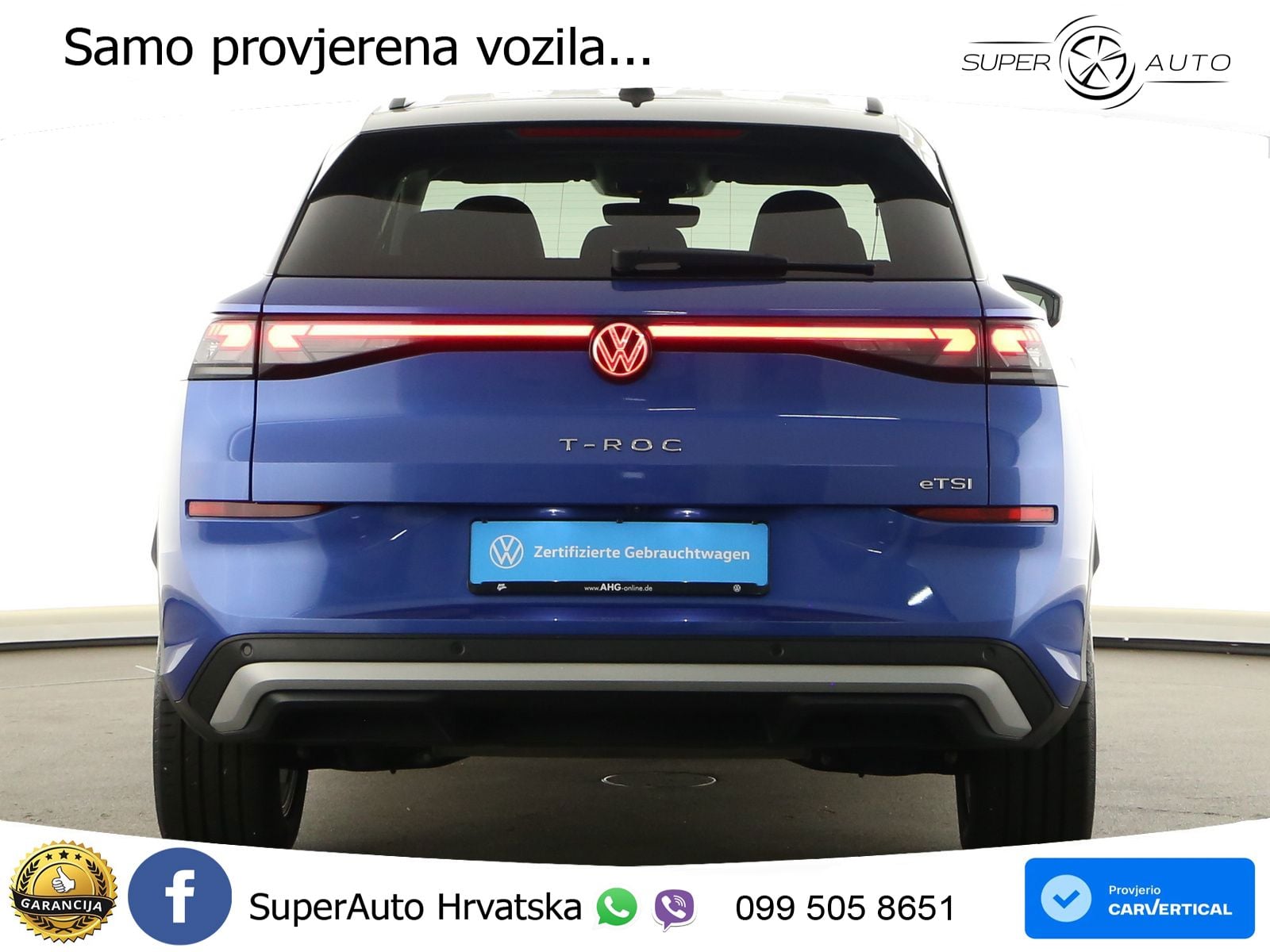 Volkswagen T-Roc II 1.5 eTSI (150 KS)  DSG LED+GR SJED+ACC