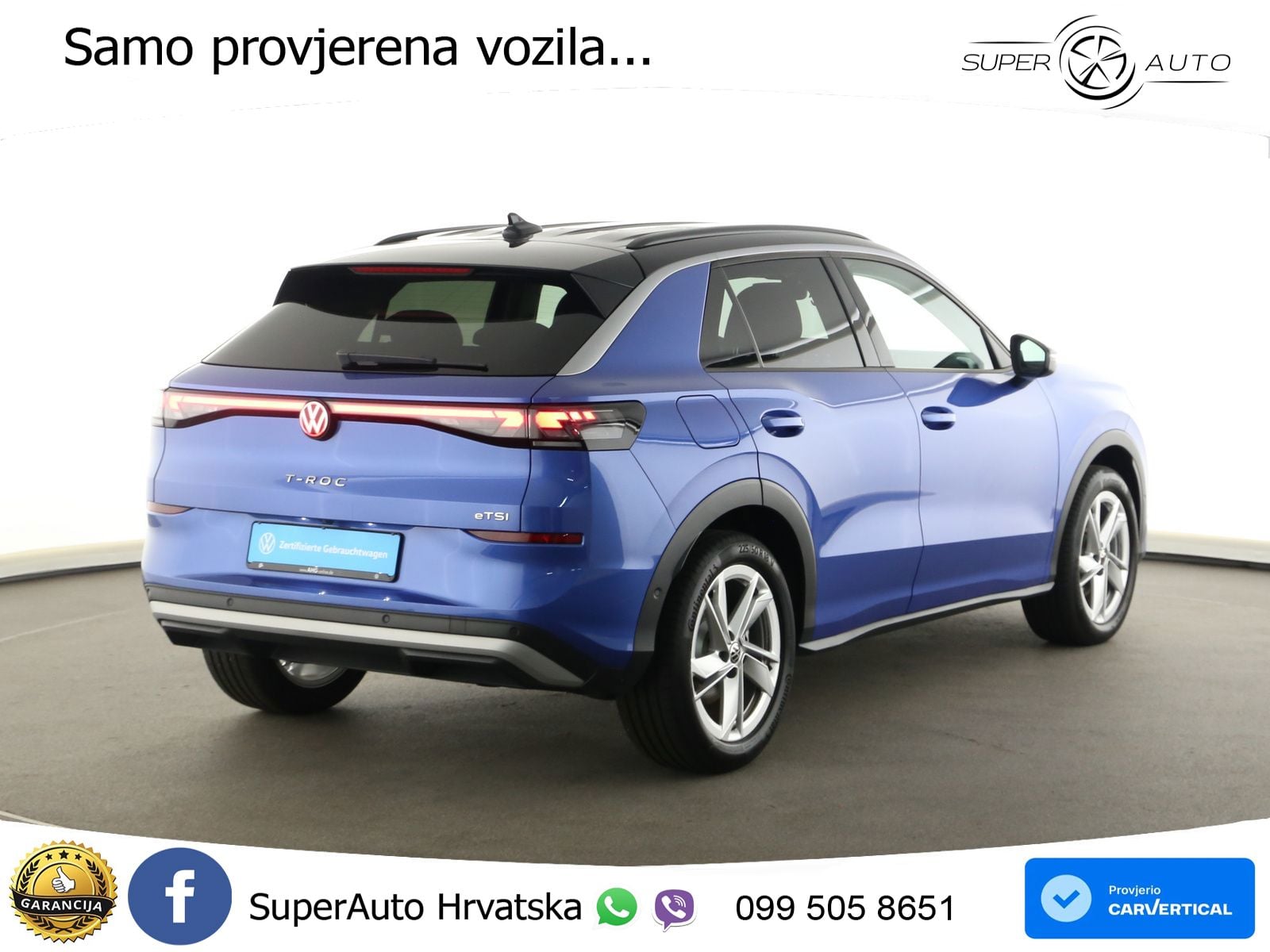 Volkswagen T-Roc II 1.5 eTSI (150 KS)  DSG LED+GR SJED+ACC
