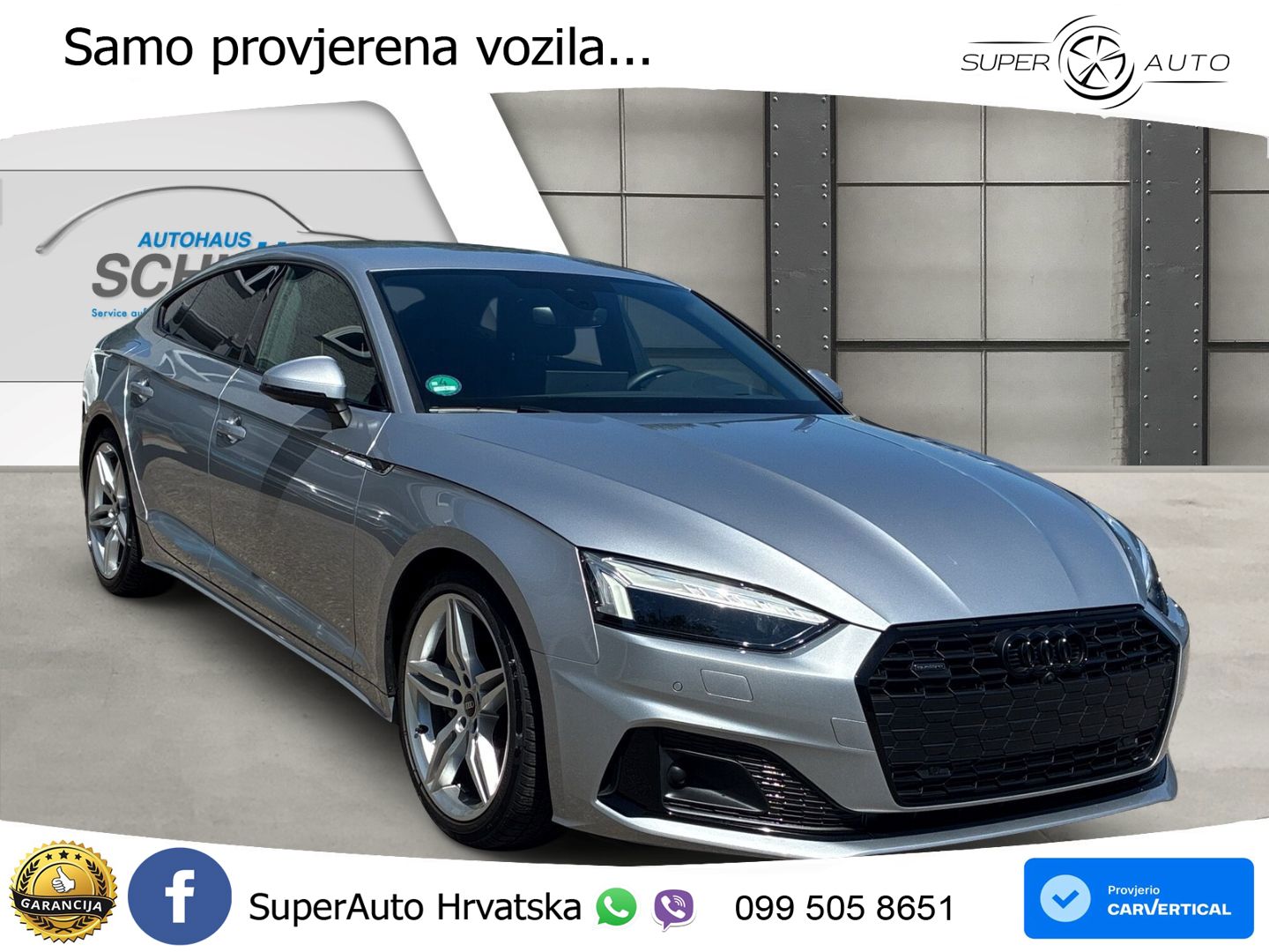 Audi A5 Sportback 45 TFSI (265 KS) quattro S tronic advanced MATRIX+GR SJED+KAM