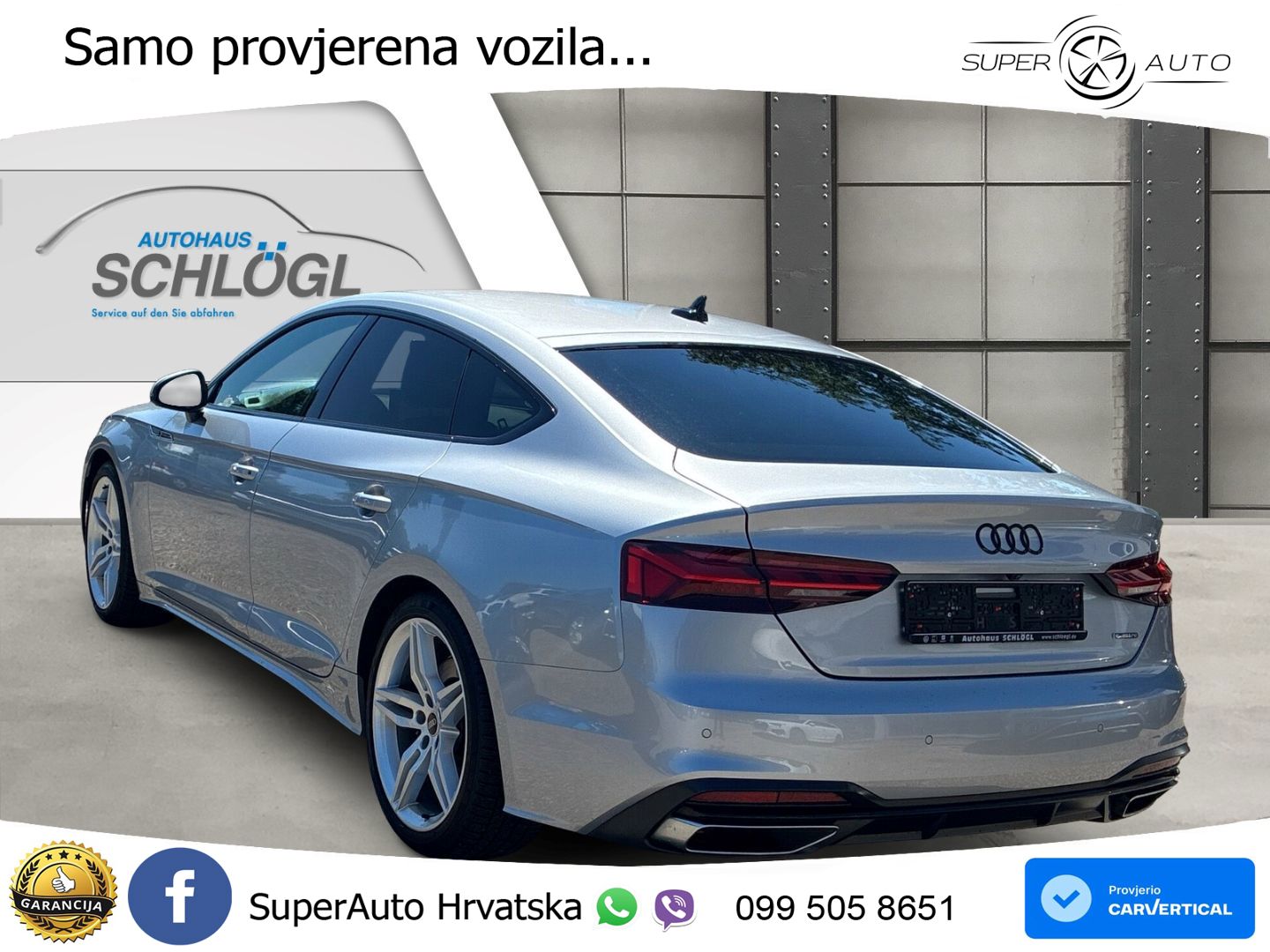 Audi A5 Sportback 45 TFSI (265 KS) quattro S tronic advanced MATRIX+GR SJED+KAM
