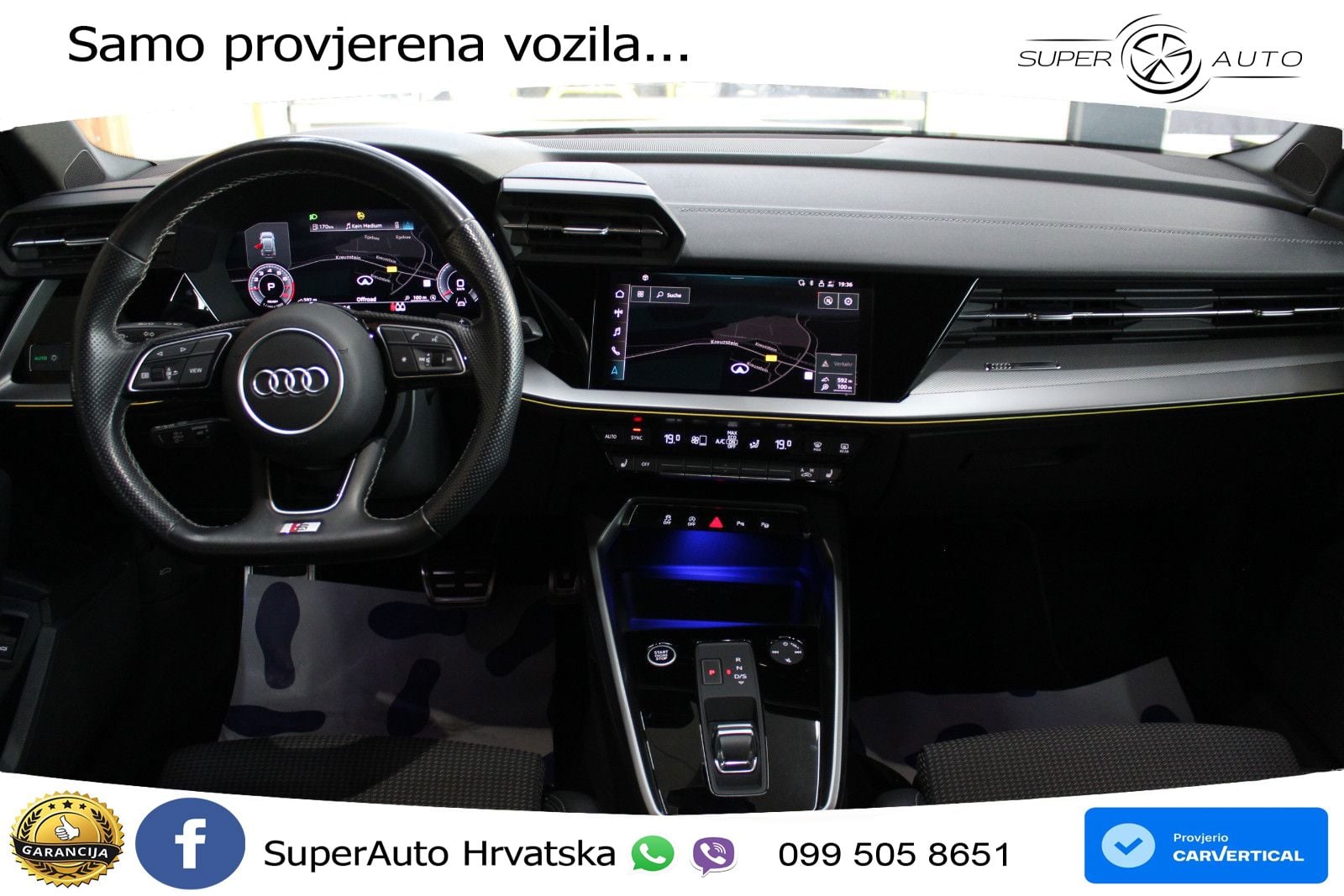 Audi A3 35 TFSI (150 KS) S tronic S line LED+GR SJED+ACC
