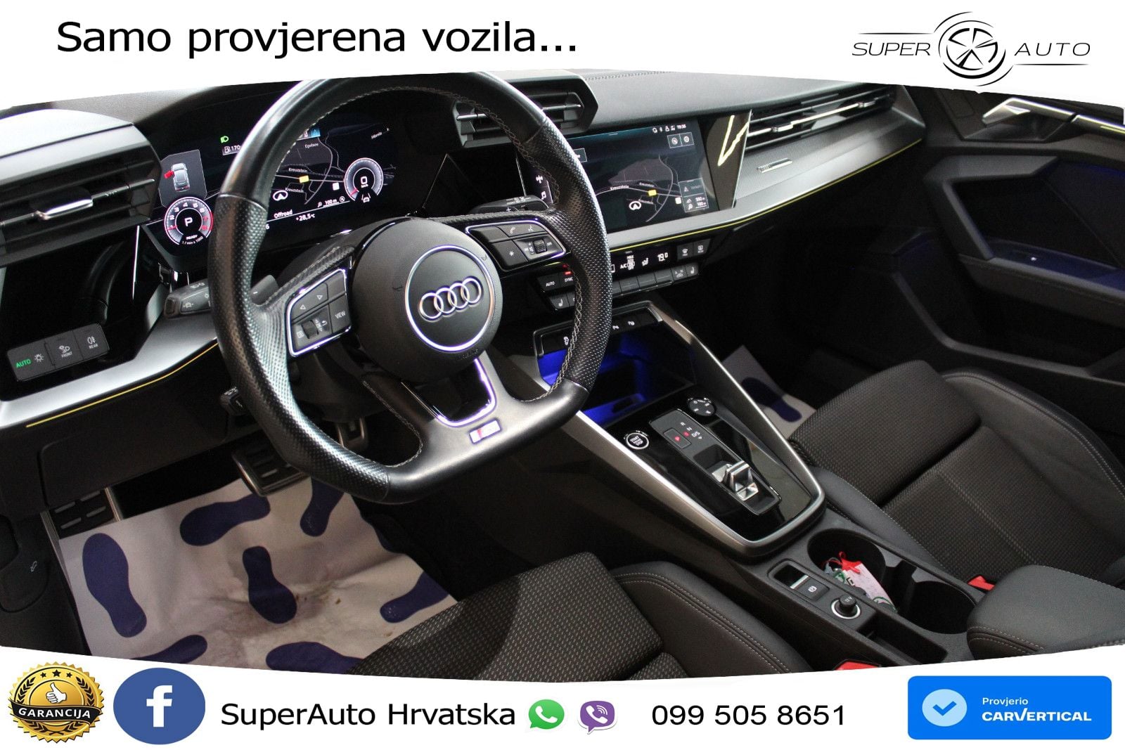 Audi A3 35 TFSI (150 KS) S tronic S line LED+GR SJED+ACC