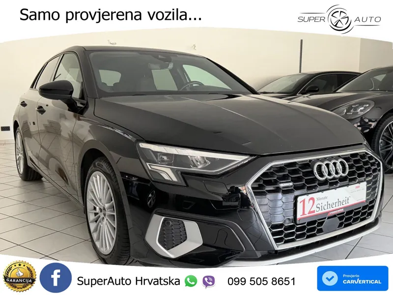 Audi A3 40 TFSI (190 KS) quattro S tronic LED+GR SJED+ACC