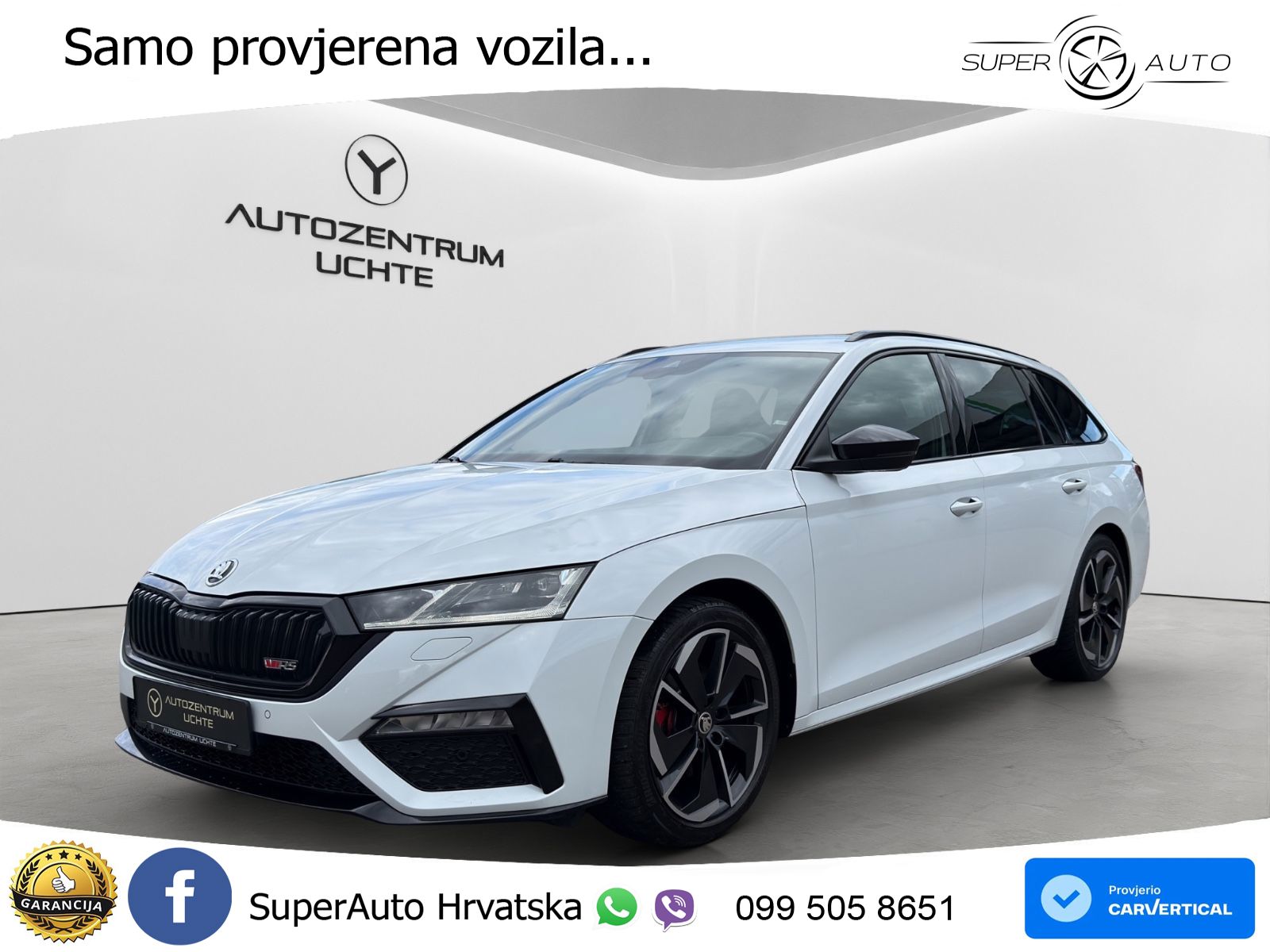 Škoda Octavia Combi RS 2.0 TDI (200 KS) DSG