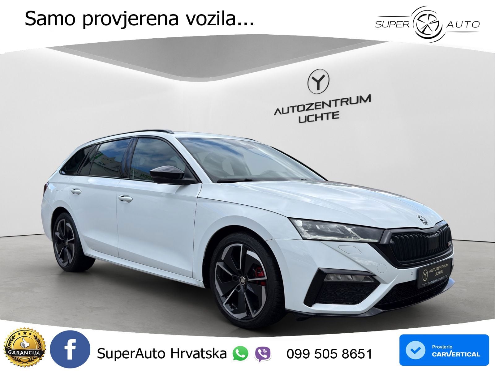 Škoda Octavia Combi RS 2.0 TDI (200 KS) DSG