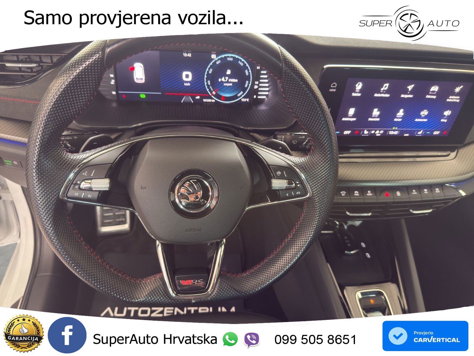 Škoda Octavia Combi RS 2.0 TDI (200 KS) DSG