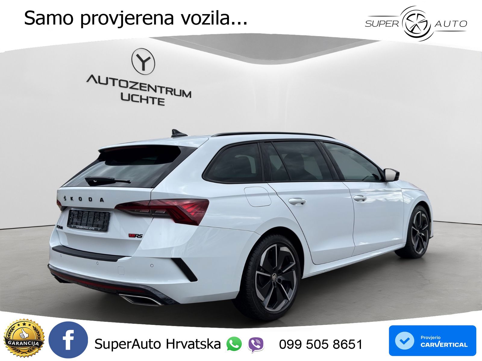 Škoda Octavia Combi RS 2.0 TDI (200 KS) DSG