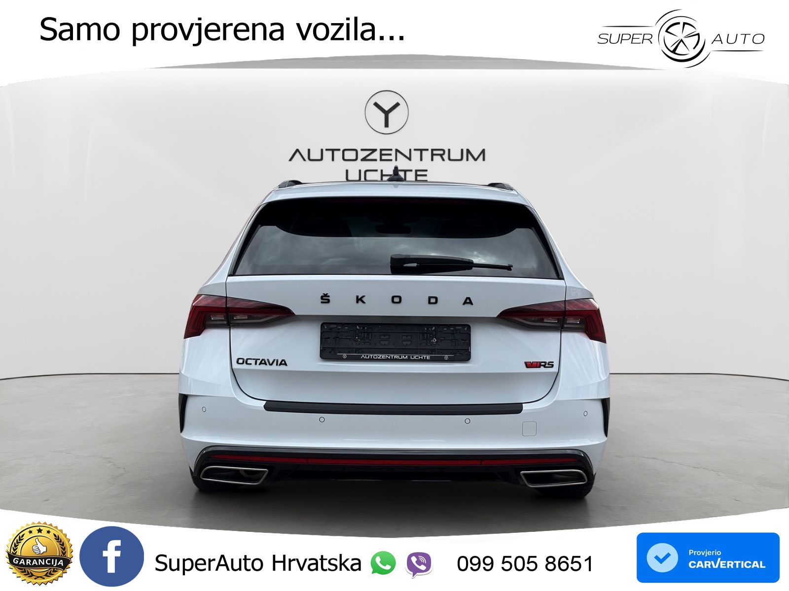 Škoda Octavia Combi RS 2.0 TDI (200 KS) DSG
