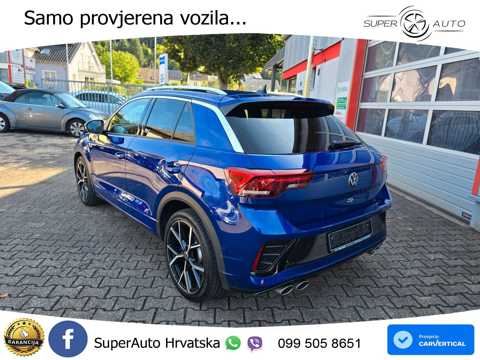 Volkswagen T-Roc I R 2.0 TSI (300 KS) OPF 4M DSG MATRIX+GR SJED+KAM