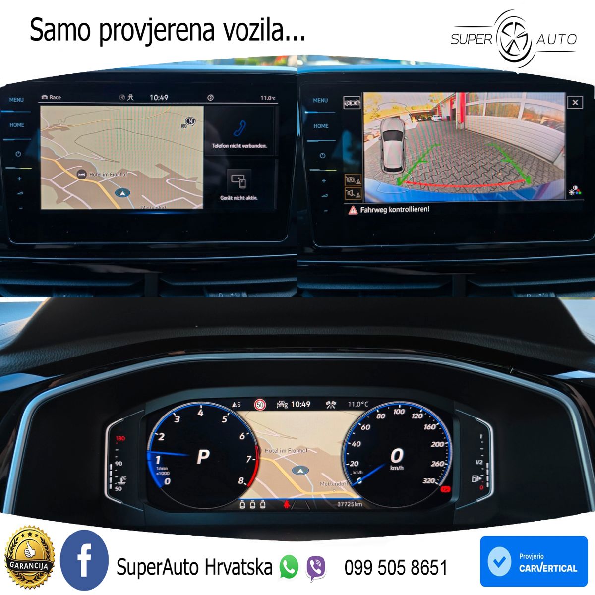 Volkswagen T-Roc I R 2.0 TSI (300 KS) OPF 4M DSG MATRIX+GR SJED+KAM