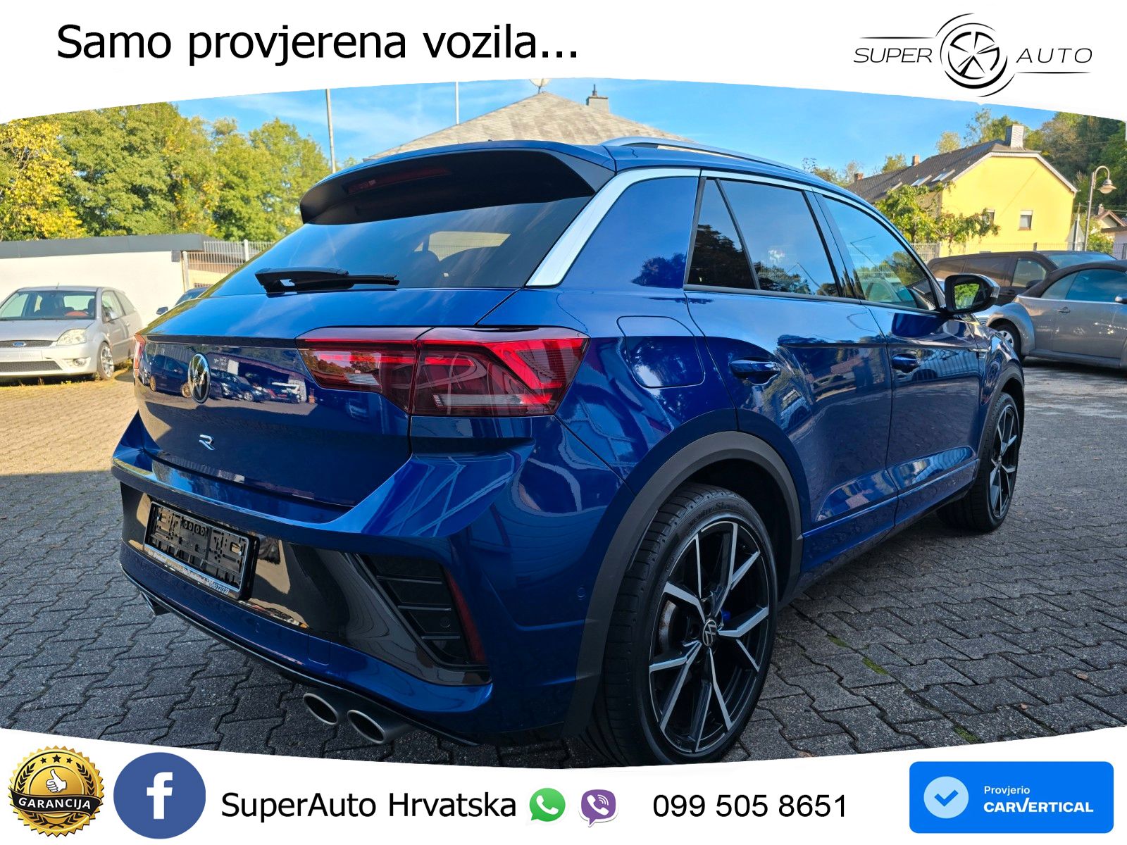 Volkswagen T-Roc I R 2.0 TSI (300 KS) OPF 4M DSG MATRIX+GR SJED+KAM