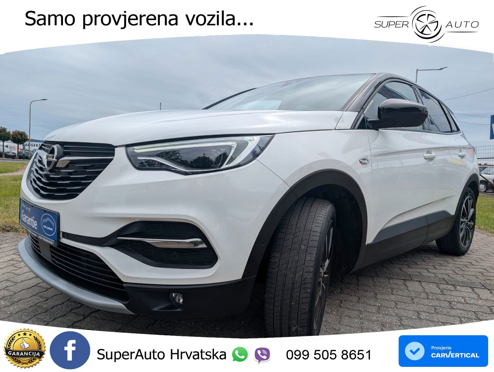 Opel Grandland X 1.2 Turbo (130 KS) LED+GR SJED+ACC