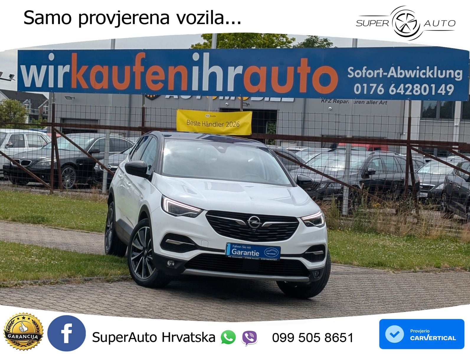 Opel Grandland X 1.2 Turbo (130 KS) LED+GR SJED+ACC
