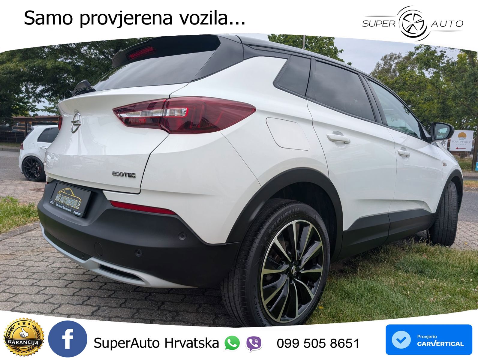 Opel Grandland X 1.2 Turbo (130 KS) LED+GR SJED+ACC