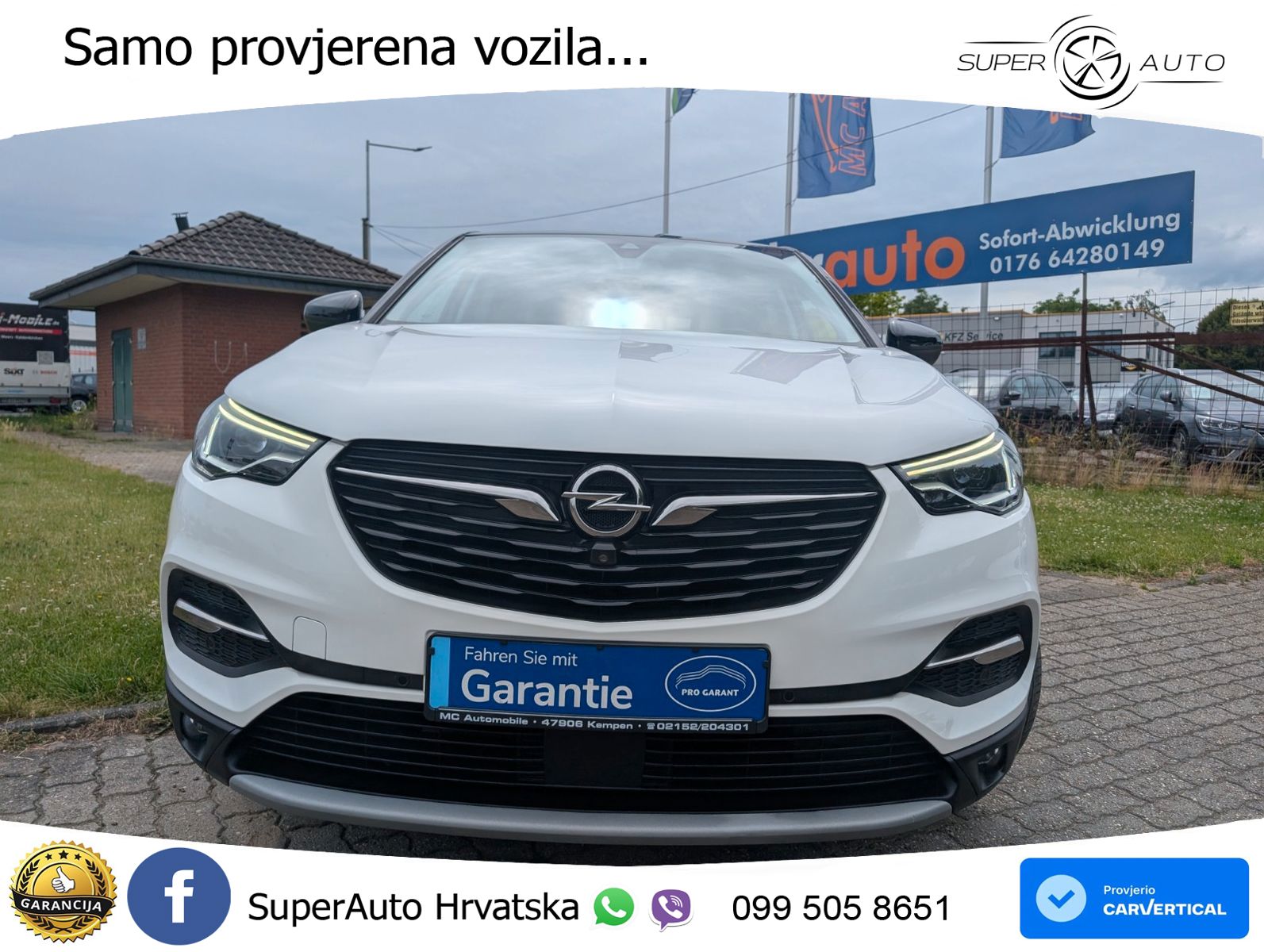 Opel Grandland X 1.2 Turbo (130 KS) LED+GR SJED+ACC