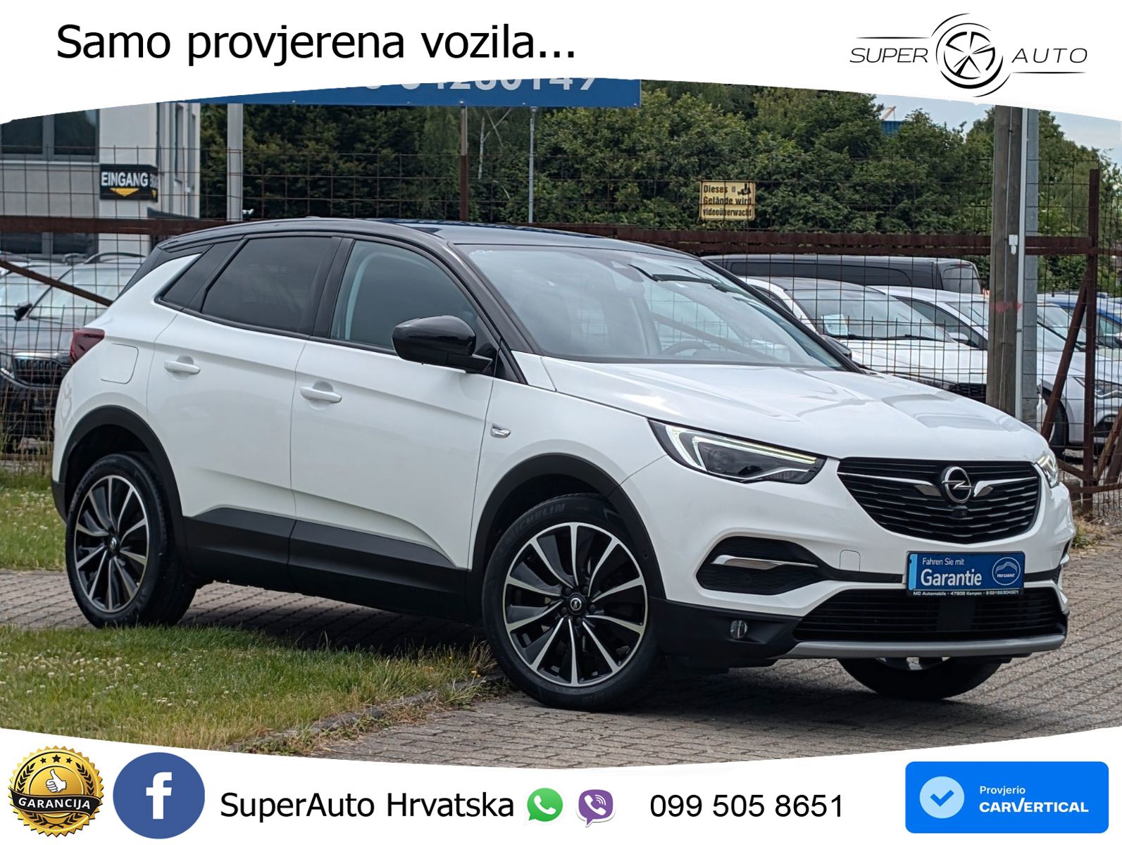 Opel Grandland X 1.2 Turbo (130 KS) LED+GR SJED+ACC