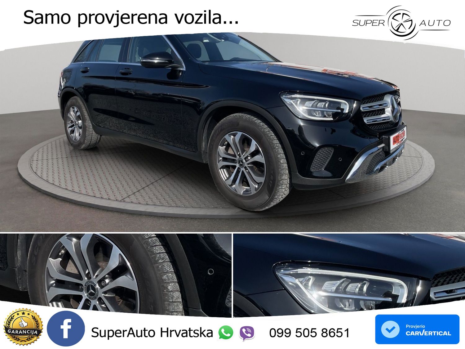 Mercedes GLC 220d (194 KS) 4MATIC G-TRONIC LED+GR SJED+ACC