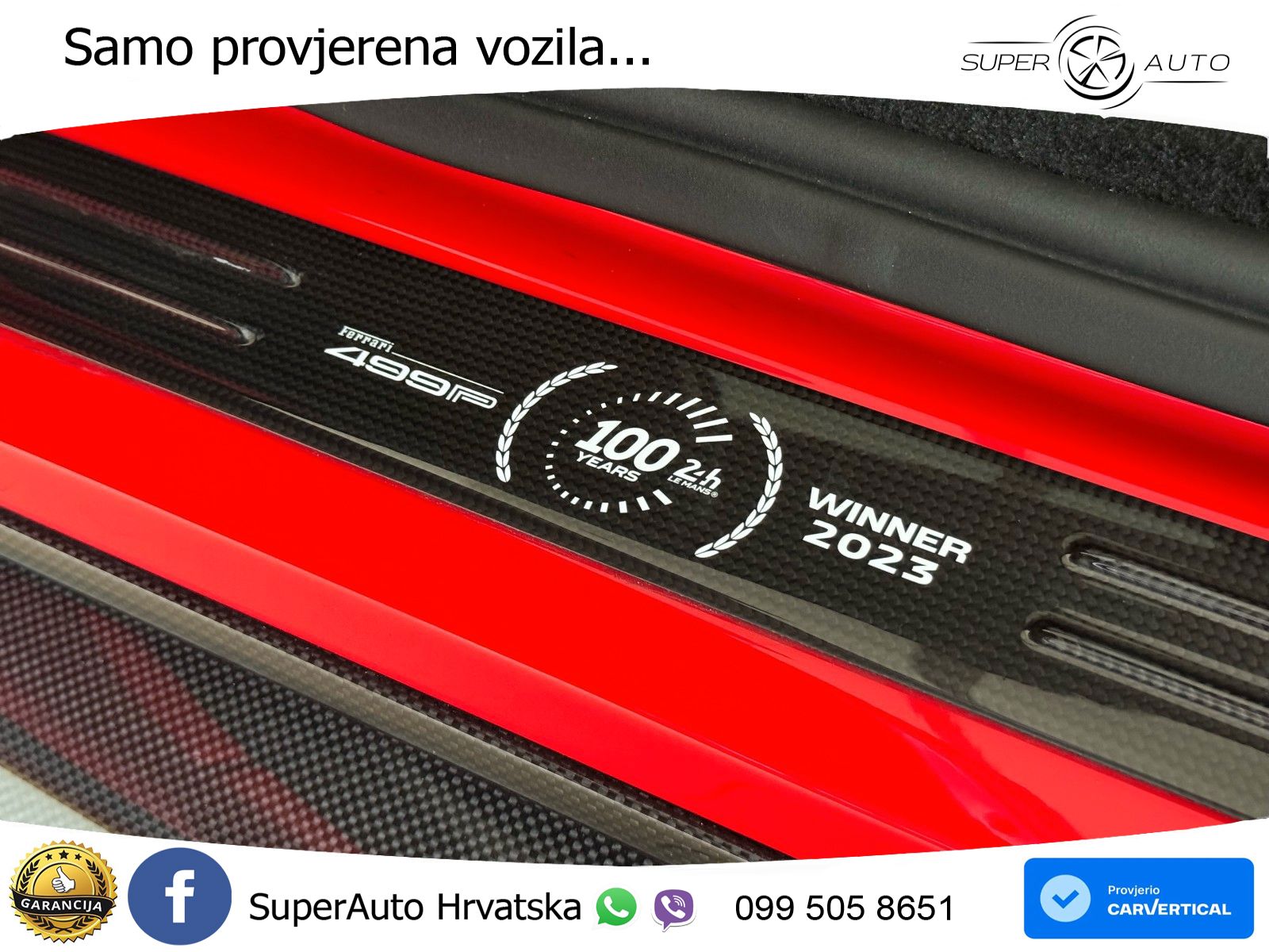 Ferrari 296 GTB 3.0 V6 (830 KS) F1 DCT MATRIX+GR SJED+KAM