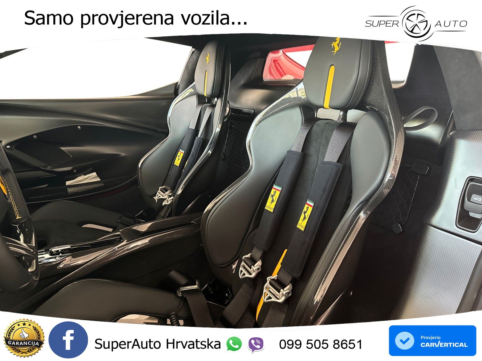 Ferrari 296 GTB 3.0 V6 (830 KS) F1 DCT MATRIX+GR SJED+KAM