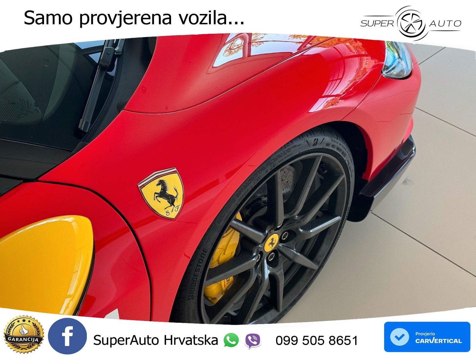 Ferrari 296 GTB 3.0 V6 (830 KS) F1 DCT MATRIX+GR SJED+KAM