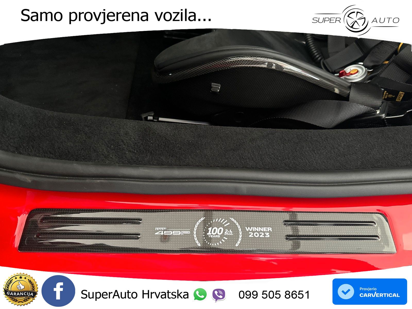Ferrari 296 GTB 3.0 V6 (830 KS) F1 DCT MATRIX+GR SJED+KAM