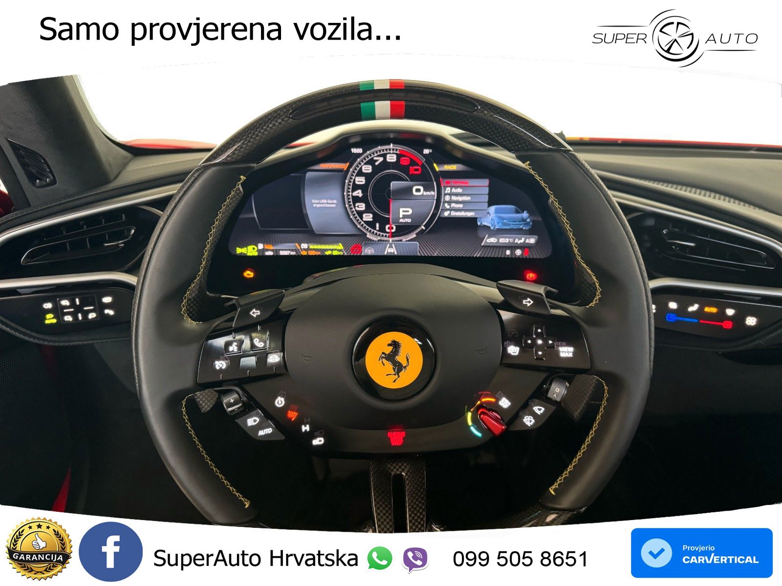 Ferrari 296 GTB 3.0 V6 (830 KS) F1 DCT MATRIX+GR SJED+KAM