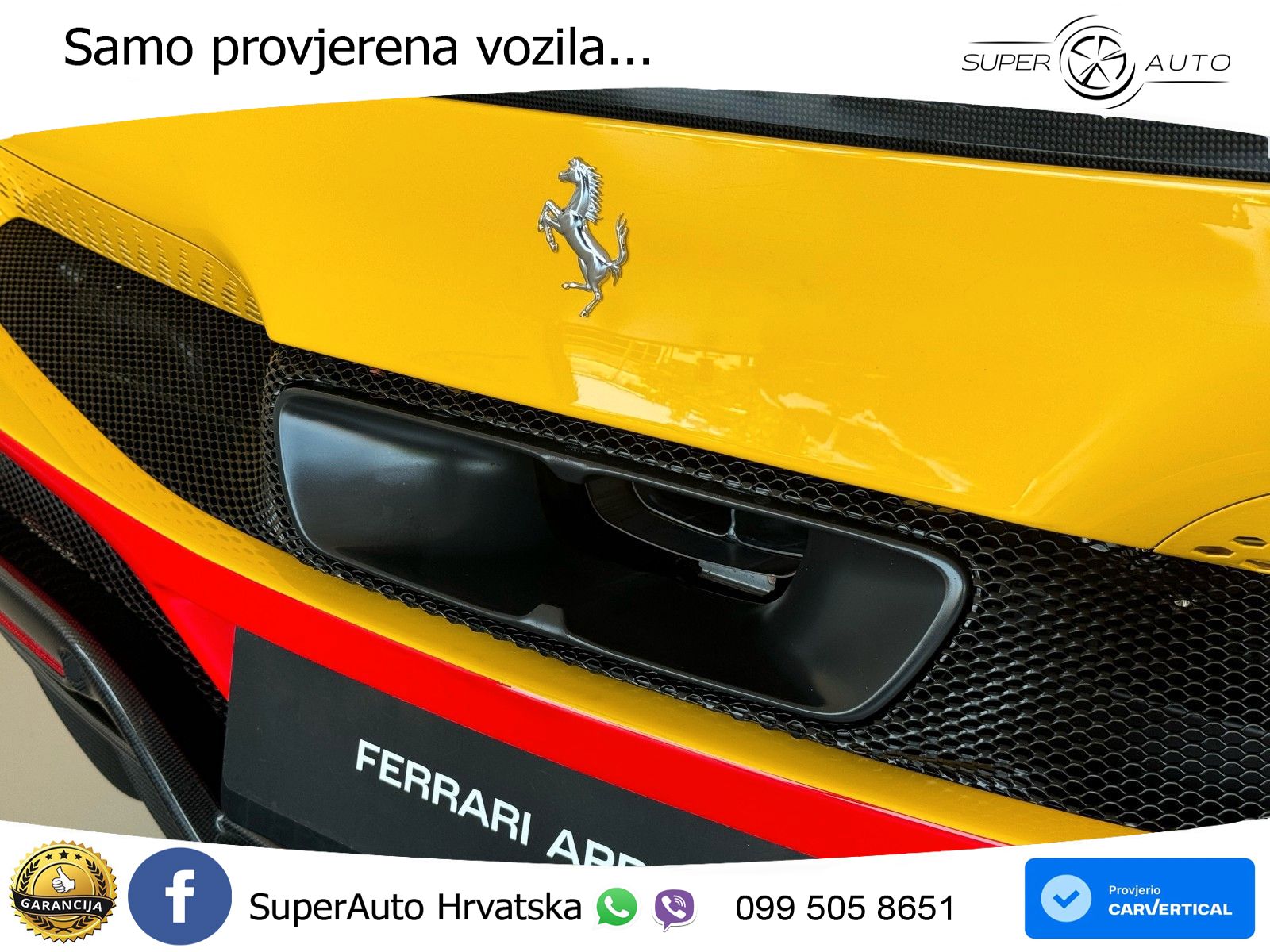 Ferrari 296 GTB 3.0 V6 (830 KS) F1 DCT MATRIX+GR SJED+KAM