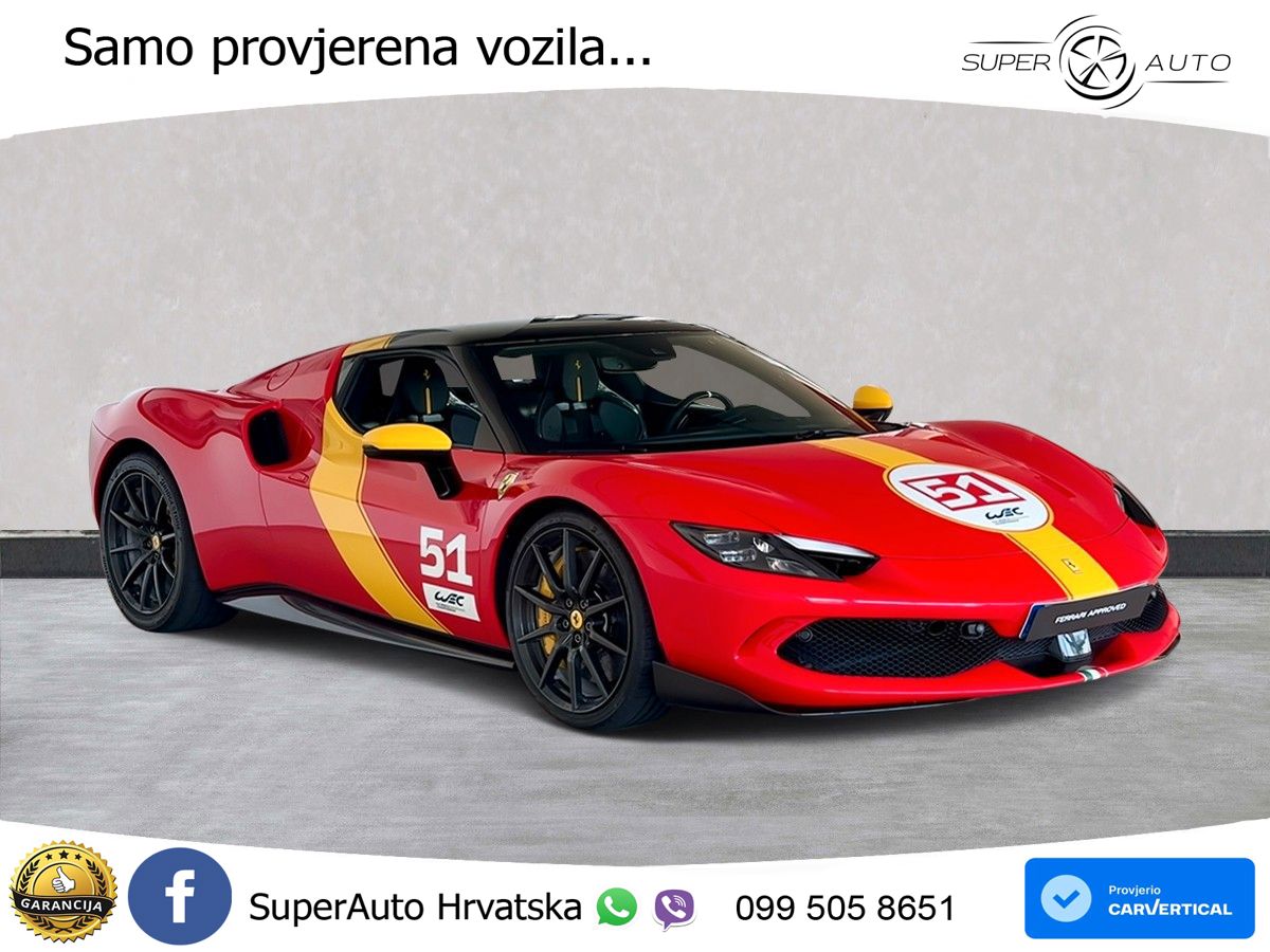 Ferrari 296 GTB 3.0 V6 (830 KS) F1 DCT MATRIX+GR SJED+KAM
