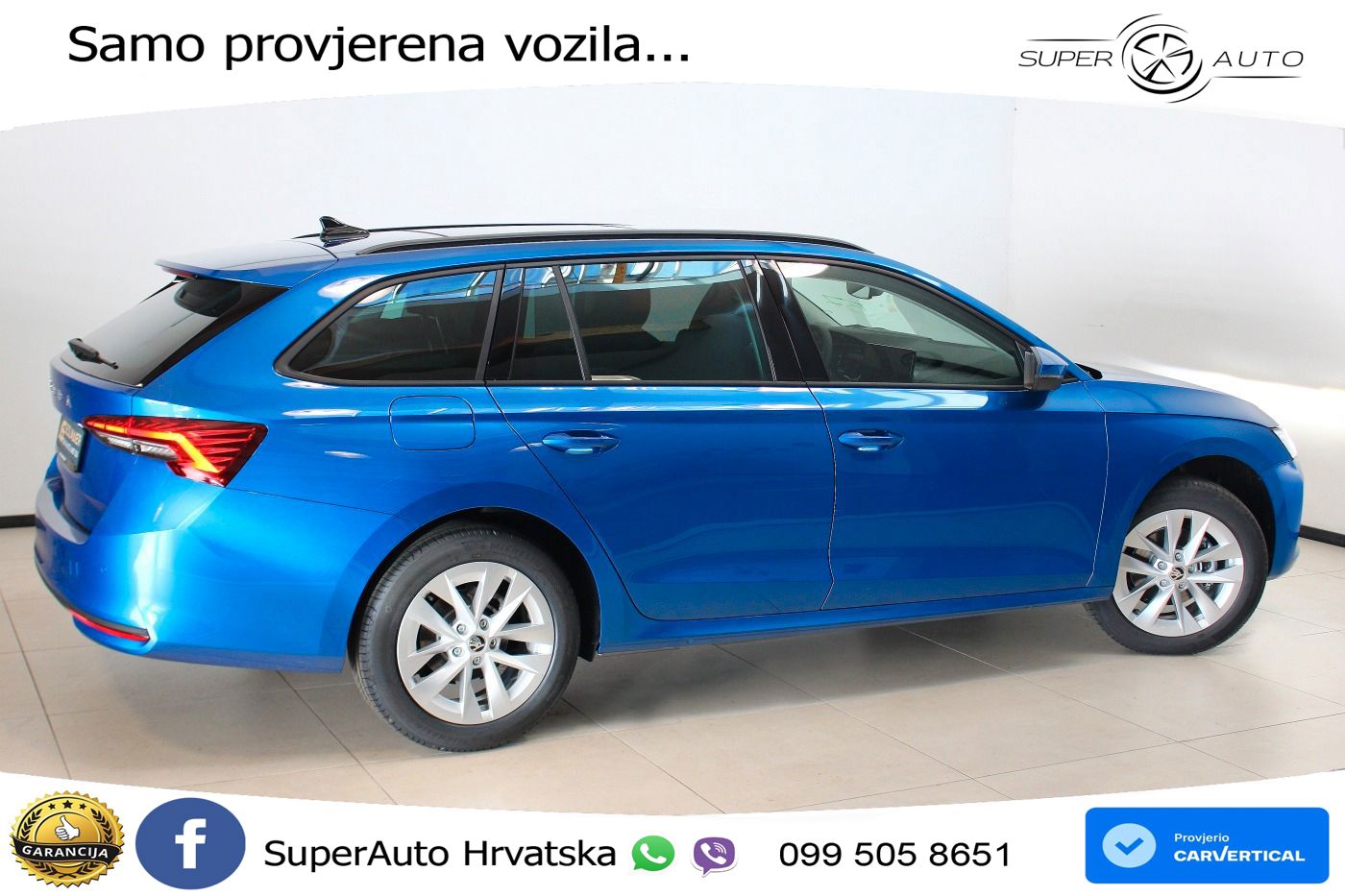 Škoda Octavia Combi 2.0 TDI (150 KS) DSG Selection LED+GR SJED+ACC
