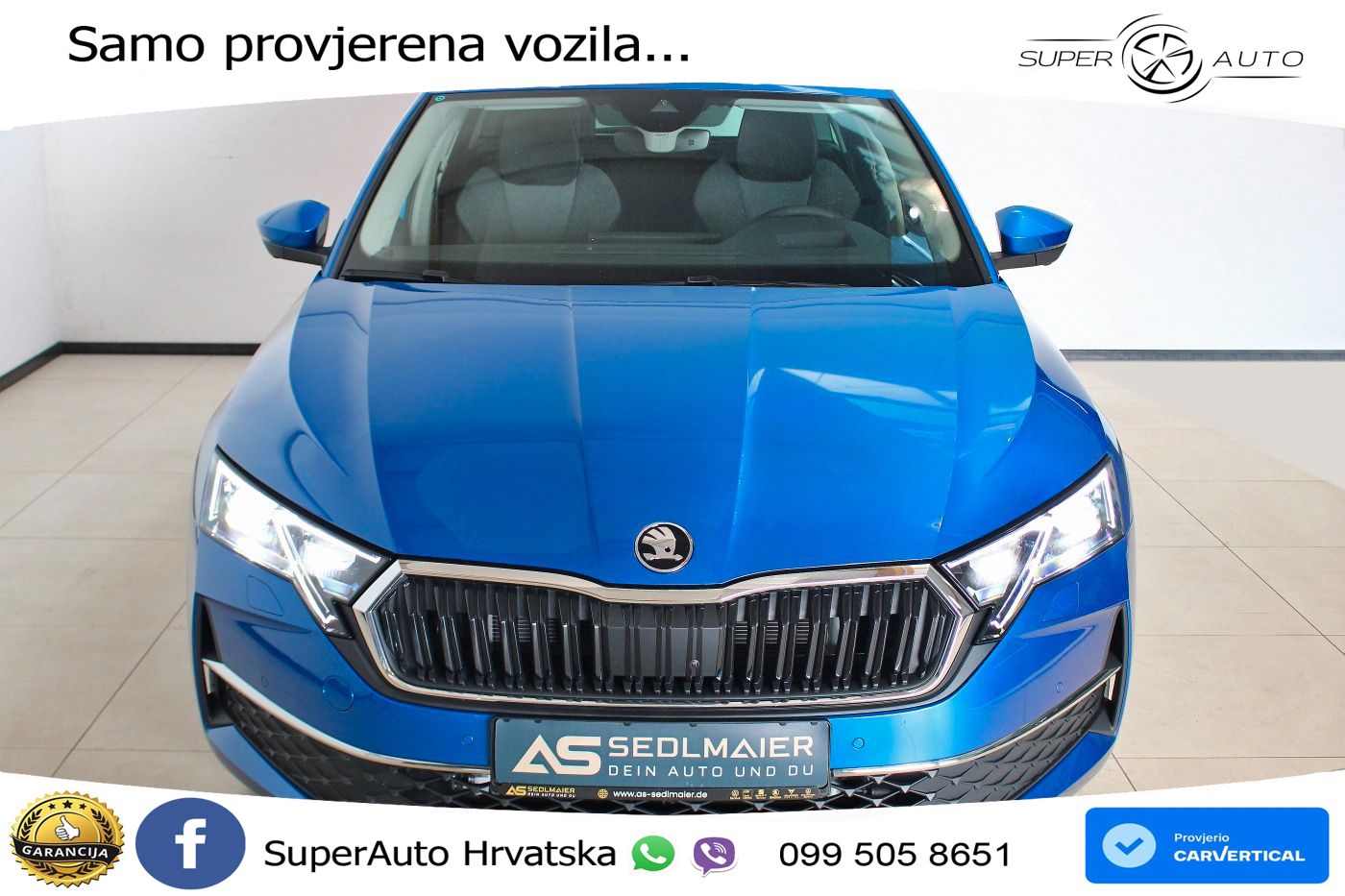 Škoda Octavia Combi 2.0 TDI (150 KS) DSG Selection LED+GR SJED+ACC