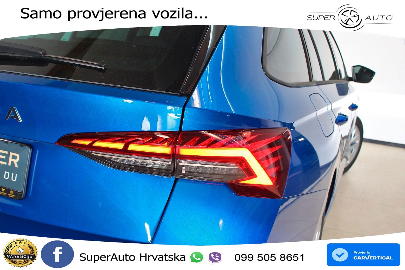 Škoda Octavia Combi 2.0 TDI (150 KS) DSG Selection LED+GR SJED+ACC