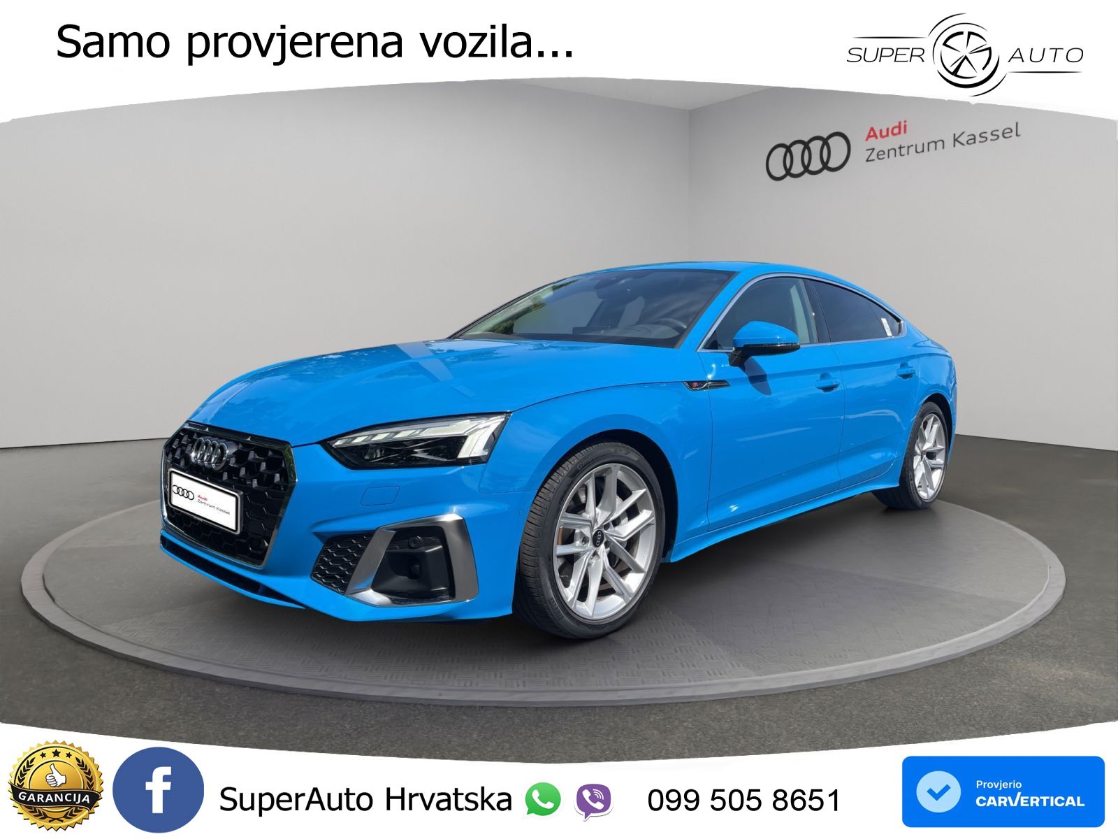 Audi A5 Sportback 50 TDI V6 (286 KS) quattro Tiptronic S line LED+GR SJED+ACC