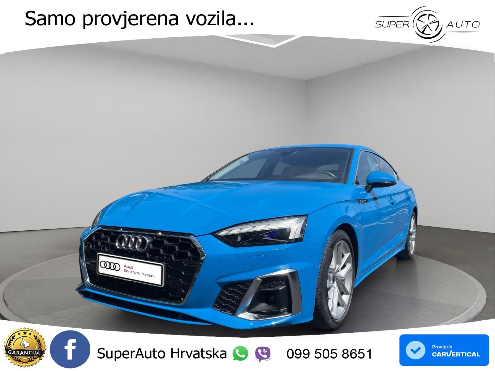 Audi A5 Sportback 50 TDI V6 (286 KS) quattro Tiptronic S line LED+GR SJED+ACC