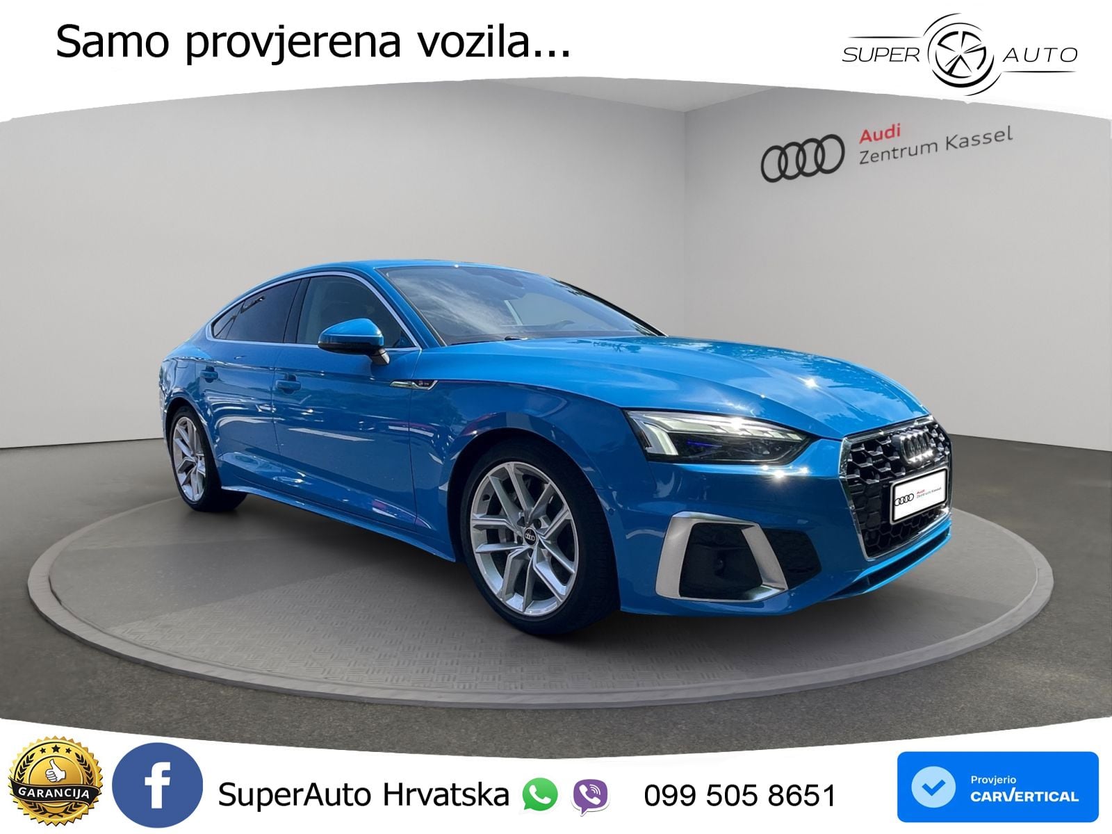 Audi A5 Sportback 50 TDI V6 (286 KS) quattro Tiptronic S line LED+GR SJED+ACC