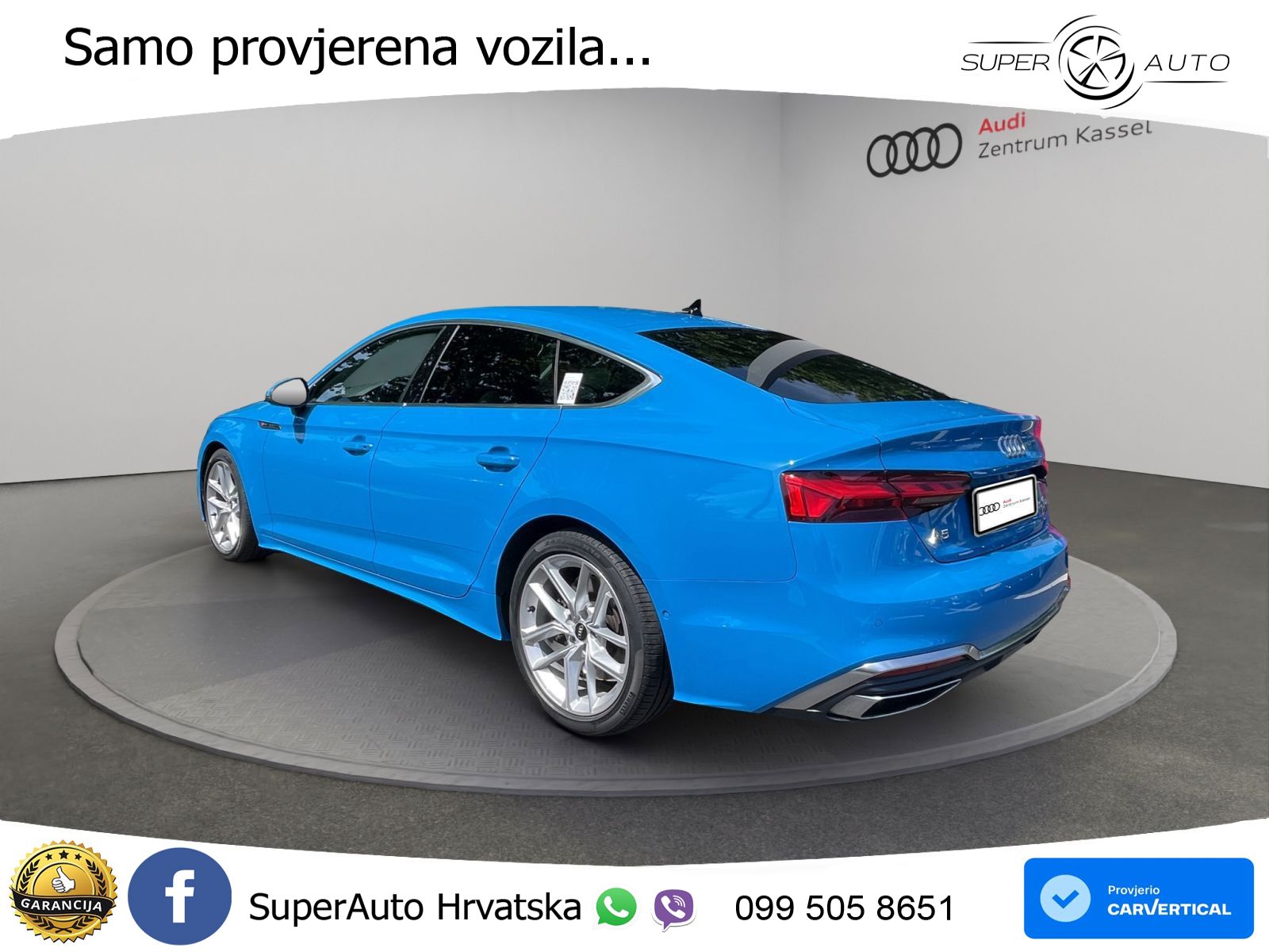 Audi A5 Sportback 50 TDI V6 (286 KS) quattro Tiptronic S line LED+GR SJED+ACC