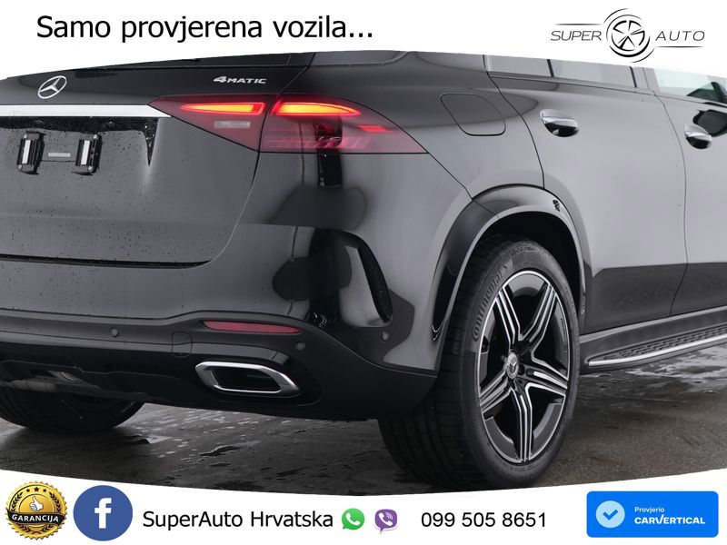 Mercedes GLE 350de (333 KS) 4MATIC 9G-TRONIC AMG ZRAČNI+ACC+GR SJED+360+PANO