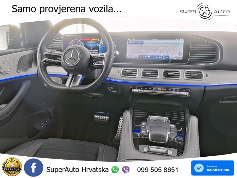 Mercedes GLE 350de (333 KS) 4MATIC 9G-TRONIC AMG ZRAČNI+ACC+GR SJED+360+PANO