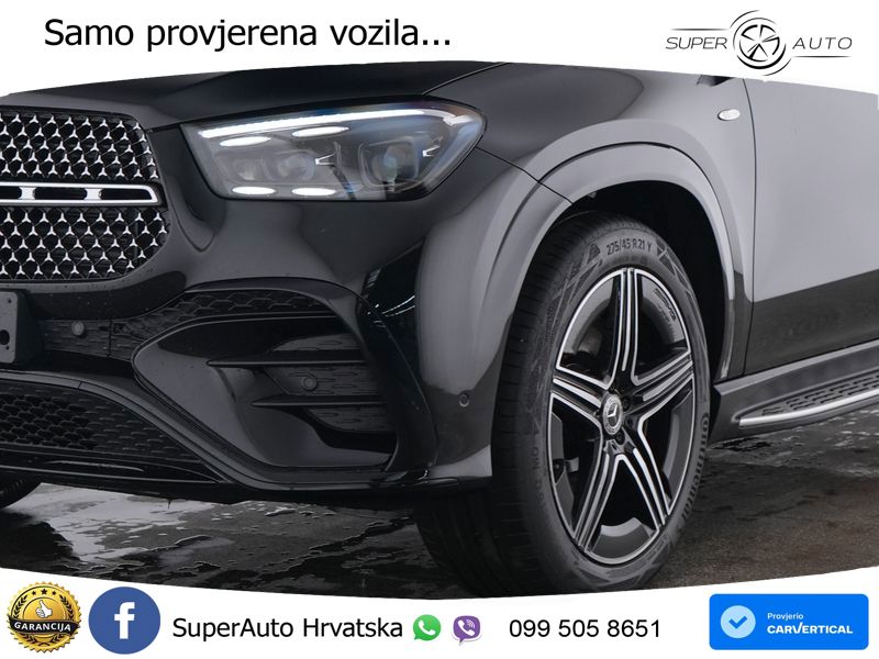 Mercedes GLE 350de (333 KS) 4MATIC 9G-TRONIC AMG ZRAČNI+ACC+GR SJED+360+PANO