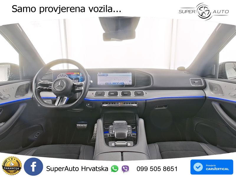 Mercedes GLE 350de (333 KS) 4MATIC 9G-TRONIC AMG ZRAČNI+ACC+GR SJED+360+PANO