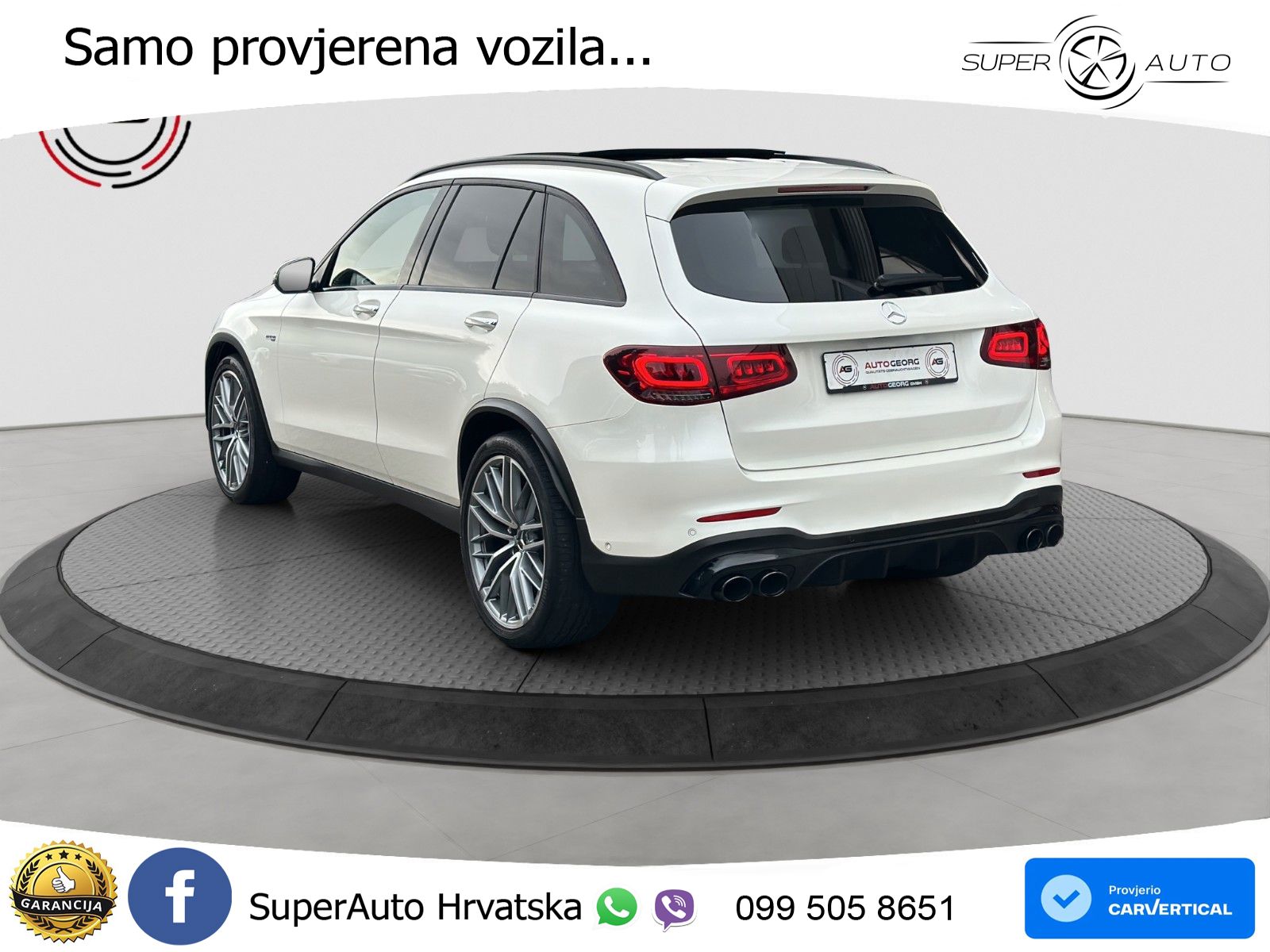 Mercedes AMG GLC 43 V6 (390 KS) 4MATIC TCT ACC+HEAD+4xGR SJED+360+PANO