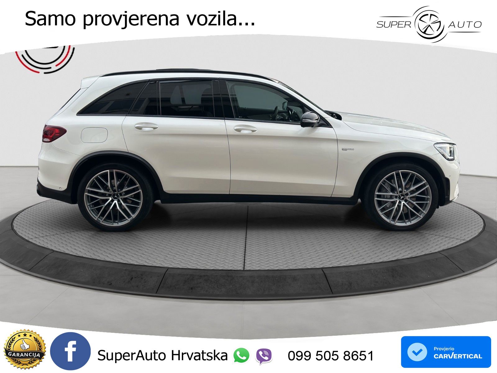 Mercedes AMG GLC 43 V6 (390 KS) 4MATIC TCT ACC+HEAD+4xGR SJED+360+PANO